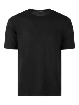 Футболка с круглым вырезом Low Brand, черный