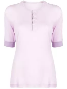 Футболка с круглым вырезом Maison Margiela, фиолетовый