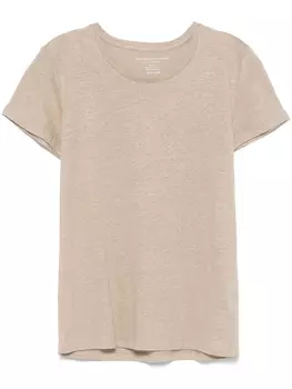 Футболка с круглым вырезом Majestic Filatures, нейтральный