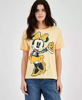 Футболка с круглым вырезом «Минни Хэллоуин» для юниоров Disney, оранжевый