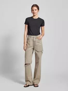 Футболка с круглым вырезом модель 'LEA' Only, черный