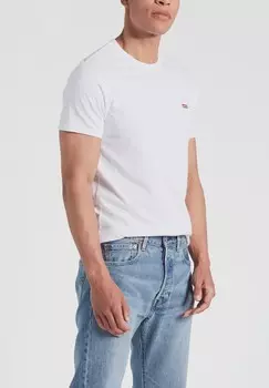 Футболка с круглым вырезом, мужская Levi's, белый