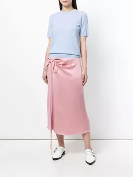 Футболка с круглым вырезом N.Peal, синий