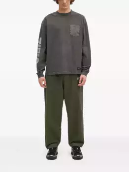 Футболка с круглым вырезом Neighborhood, серый