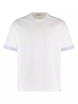 Футболка с круглым вырезом Paolo Pecora, белый