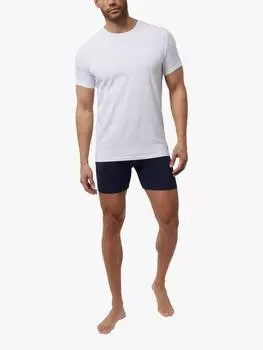 Футболка с круглым вырезом под майку Psycho Bunny, белый