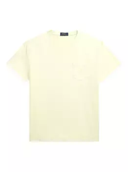 Футболка с круглым вырезом POLO RALPH LAUREN, желтый