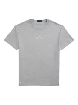 Футболка с круглым вырезом POLO RALPH LAUREN, серый