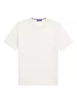 Футболка с круглым вырезом Ralph Lauren Purple Label, нейтральный