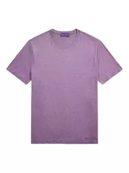 Футболка с круглым вырезом Ralph Lauren Purple Label, фиолетовый