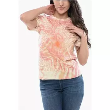 Футболка с круглым вырезом RED TAG Tie Dye Effect T-REGS-N6 Diesel, Multicolor