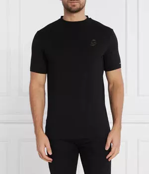 Футболка с круглым вырезом Regular fit Karl Lagerfeld, черный