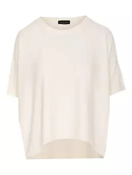 Футболка с круглым вырезом Roberto Collina, белый