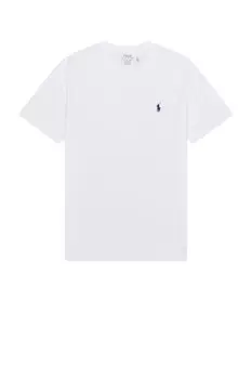 Футболка с круглым вырезом с короткими рукавами Polo Ralph Lauren, белый