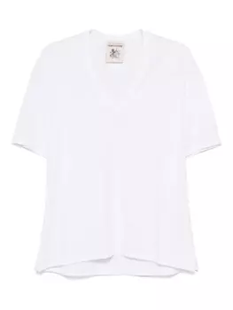 Футболка с круглым вырезом Semicouture, белый
