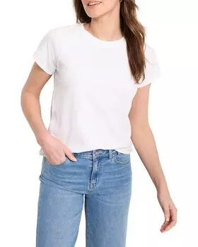 Футболка с круглым вырезом Slub NZT BY NIC+ZOE, белый