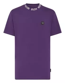 Футболка с круглым вырезом SS Gothic Plein Philipp Plein, фиолетовый