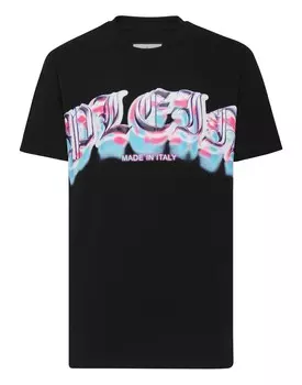 Футболка с круглым вырезом SS Gothic Plein Philipp Plein, черный
