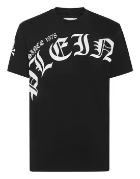Футболка с круглым вырезом SS Gothic Plein Philipp Plein, черный