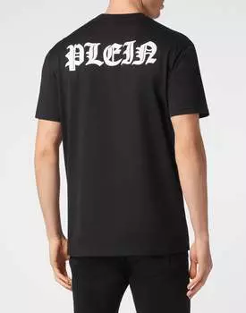 Футболка с круглым вырезом SS Gothic Plein PHILIPP PLEIN, черный