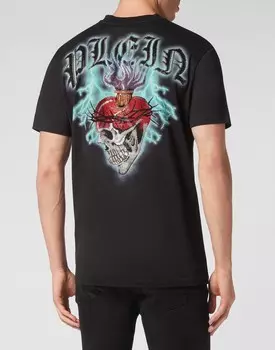 Футболка с круглым вырезом SS Love Tattoo Philipp Plein, черный
