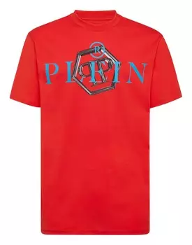 Футболка с круглым вырезом SS Philipp Plein TM, красный
