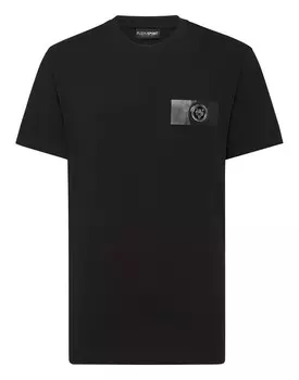 Футболка с круглым вырезом SS Plein Sport, черный