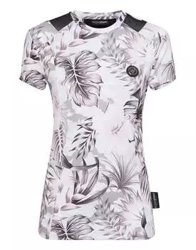 Футболка с круглым вырезом SS PLEIN SPORT, мультиколор