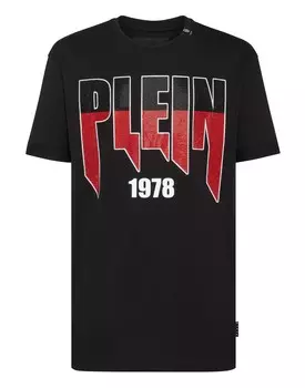 Футболка с круглым вырезом SS PP1978 Philipp Plein, черный