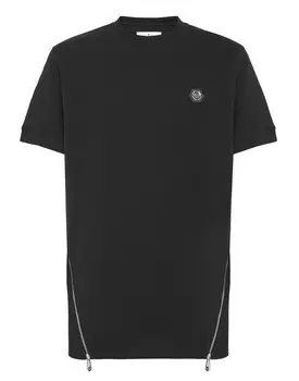 Футболка с круглым вырезом SS Шестиугольник Philipp Plein, черный