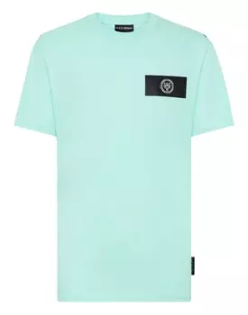 Футболка с круглым вырезом SS Tiger Plein Sport, цвет Mint Green