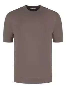 Футболка с круглым вырезом Stefan Brandt, коричневый