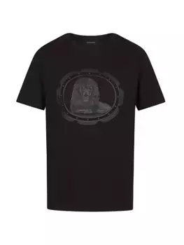 Футболка с круглым вырезом Stefano Ricci, черный