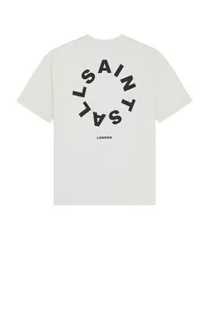 Футболка с круглым вырезом Tierra Allsaints, cool grey