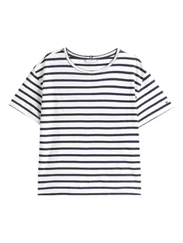 Футболка с круглым вырезом Tommy Hilfiger, белый