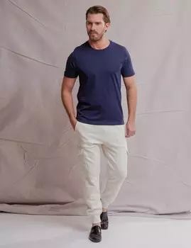 Футболка с круглым вырезом U.S. Polo Assn. Supima Cotton, синий