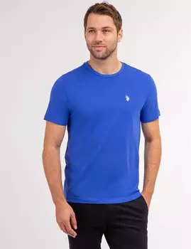 Футболка с круглым вырезом U.S. Polo Assn., темно-синий