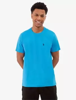 Футболка с круглым вырезом U.S. Polo Assn., синий