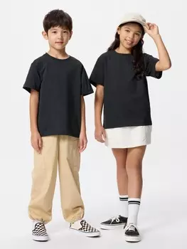 Футболка с круглым вырезом Ultra stretch dry-ex Uniqlo, цвет 09 черный