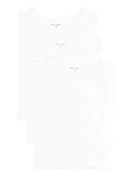 Футболка с круглым вырезом (упаковка из трех штук) Paul Smith, белый