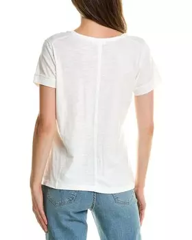 Футболка с круглым вырезом XCVI Wearbables, белый