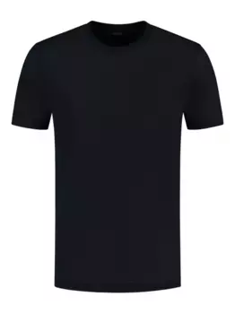 Футболка с круглым вырезом Zanone, черный