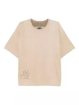 Футболка с круглым вырезом Ziggy Chen, нейтральный