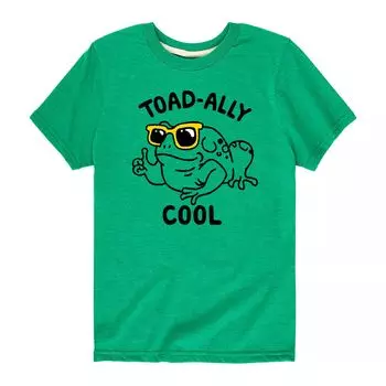 Футболка с крутым рисунком Toad-Ally для мальчиков 8–20 лет Licensed Character, зеленый