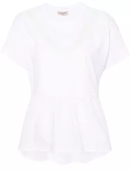 Футболка с кружевом TWINSET, белый