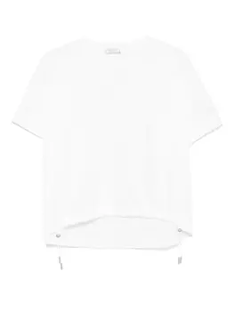 Футболка с кулиской Peserico, белый