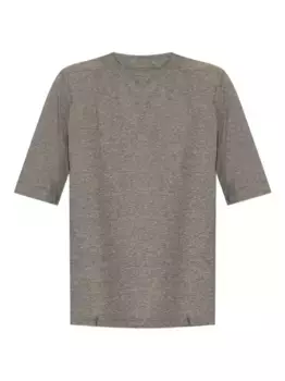 Футболка с кулиской Rick Owens DRKSHDW, серый