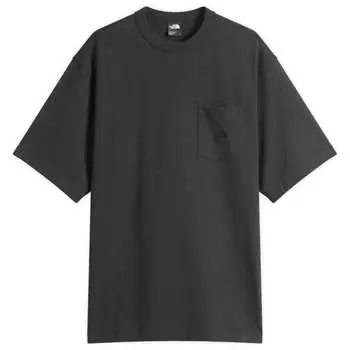 Футболка с куполообразным карманом и свободным кроем The North Face, черный