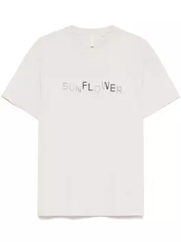 Футболка с легким логотипом Sunflower, нейтральный цвет