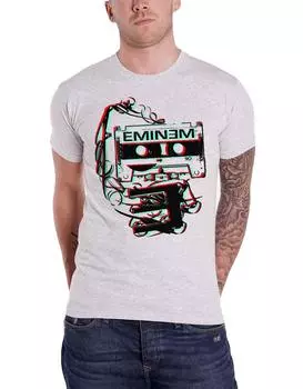 Футболка с лентой Eminem, серый